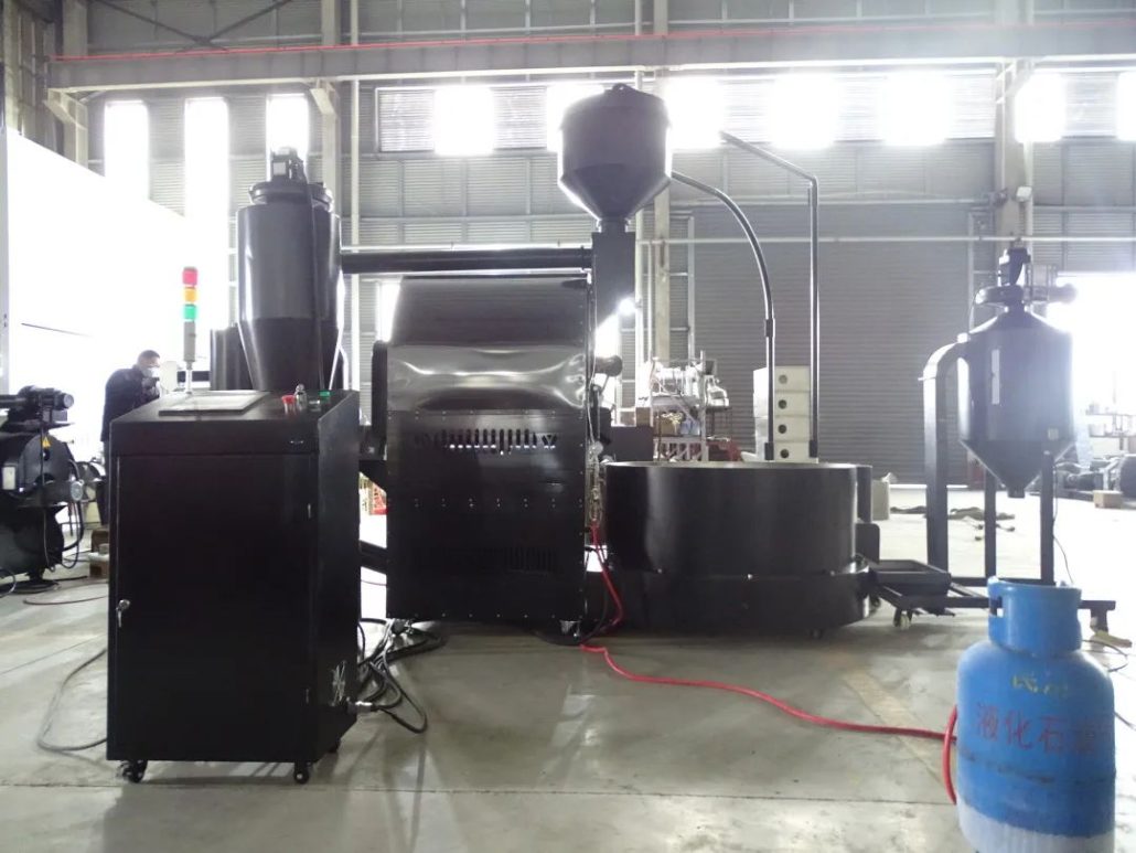 high production efficiency 60kg coffee roaster